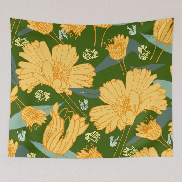 Item preview, Spring Calendula Mix designed and sold by Jaana Day.