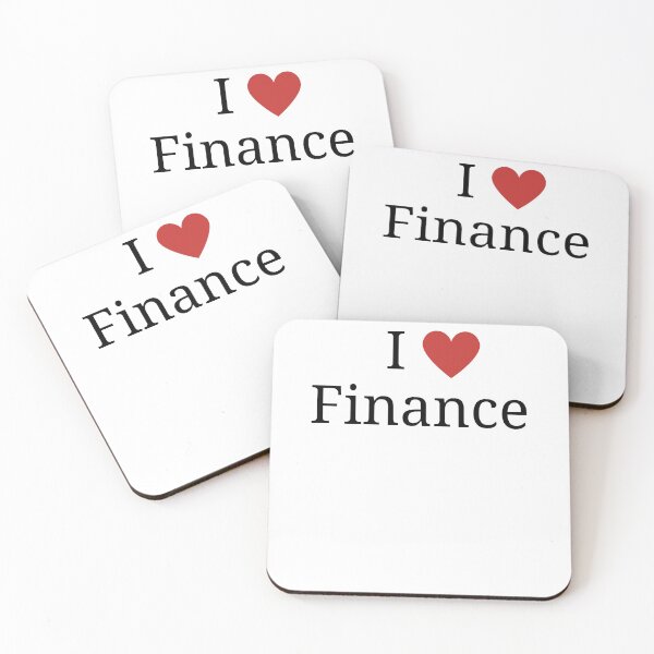 Item preview, I Love Finance   designed and sold by With Love From Hannah.
