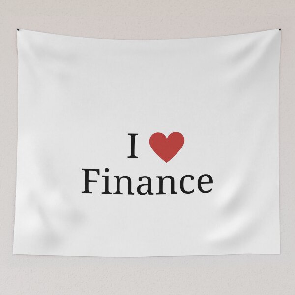 Item preview, I Love Finance   designed and sold by With Love From Hannah.