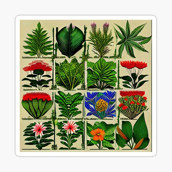 Seasonal Botanical Stickers - Set of Four – Rachel Snowdon Studio