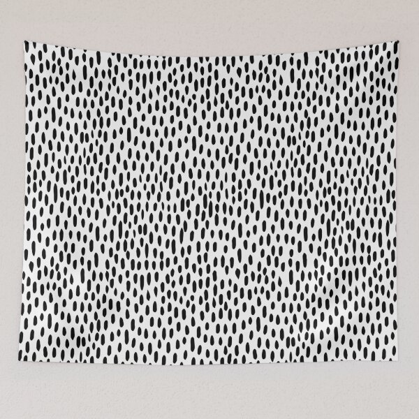 Item preview, Winter Black Rain - Snow leopard pattern designed and sold by farhanhafeez.