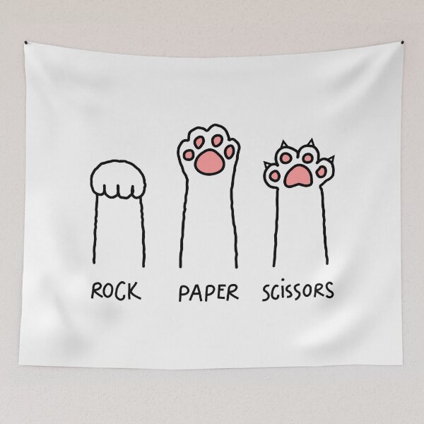 Item preview, Rock Paper Scissors designed and sold by threadfulcat.