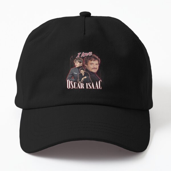 I Love Oscar Isaac Pedro Pascal Cursed Fan Collage Dad Hat