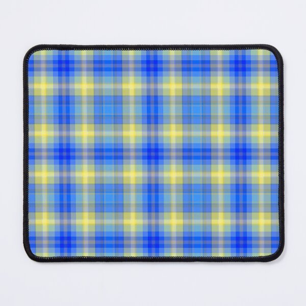 Item preview, Ukraine Peace Tartan Pattern #2 designed and sold by webgrrl.