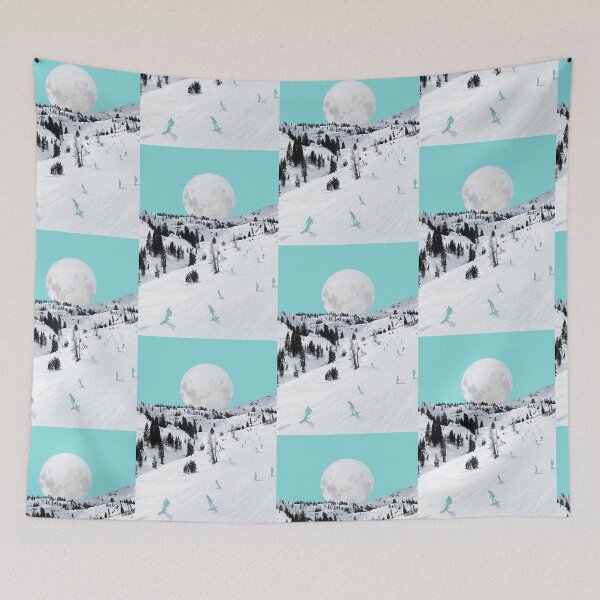 Item preview, Powder days - Blue designed and sold by briguingona.