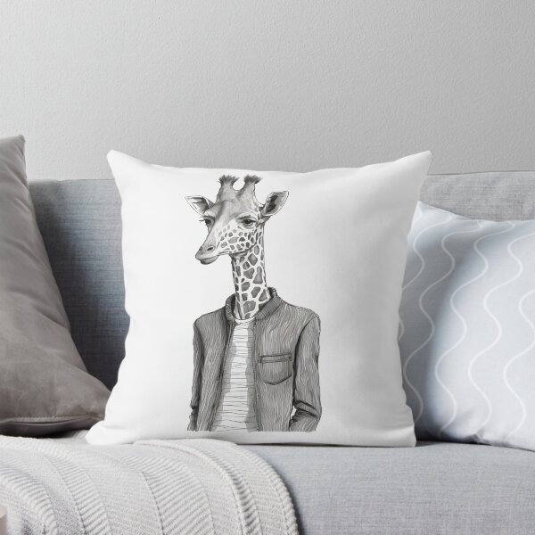 Item preview, Smart Giraffe wear shirt Giraffe Human Style designed and sold by MaxEXP.