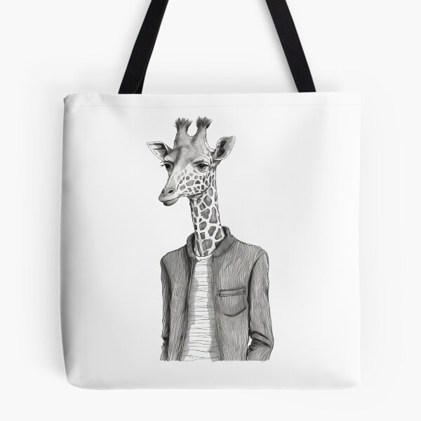 Item preview, Smart Giraffe wear shirt Giraffe Human Style designed and sold by MaxEXP.