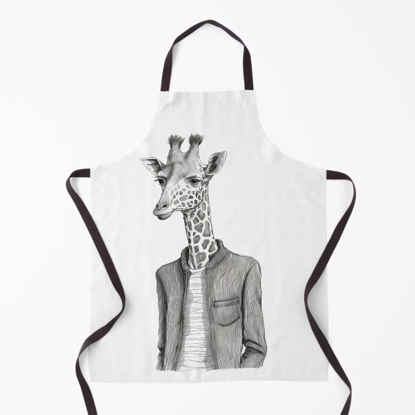 Item preview, Smart Giraffe wear shirt Giraffe Human Style designed and sold by MaxEXP.