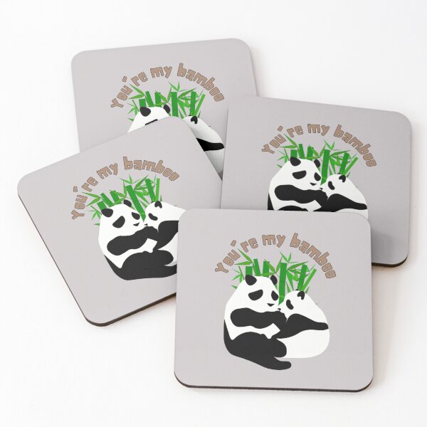 Item preview, You're My Bamboo - Funny Valentine Pun designed and sold by LMoonDesigns.