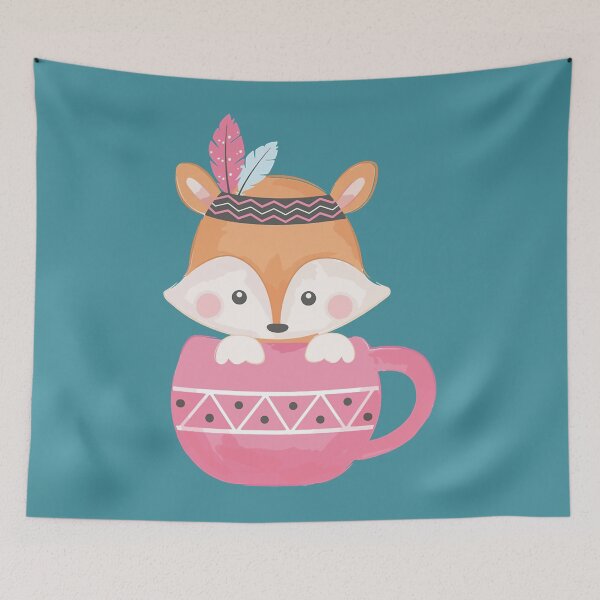 Item preview, Kawaii Fox   Classic T-Shirt designed and sold by EmilyBrennan2.
