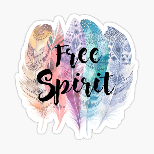 Free spirit Sticker