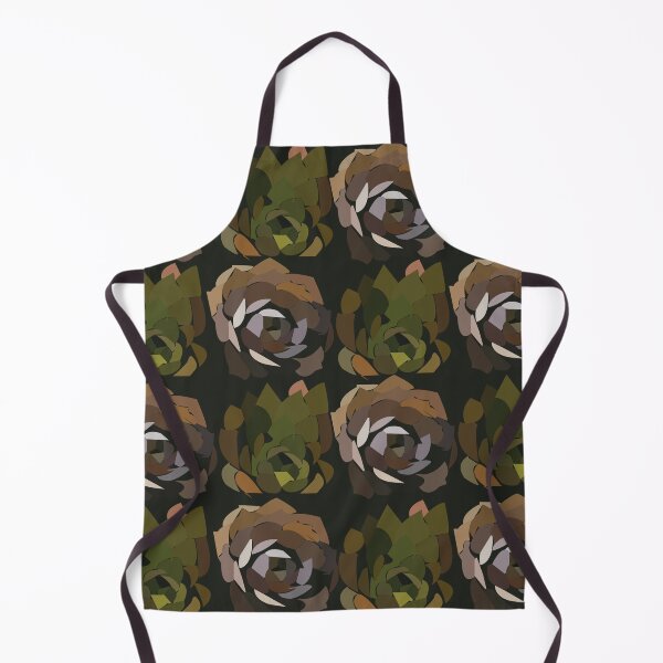 Item preview, Cactus Garden Leaves Green Botanical Pattern designed and sold by Nisha Prabhu.
