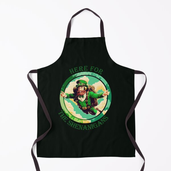Item preview, Here For The Shenanigans - Funny St Patricks Day Tee designed and sold by StreetShirts1.