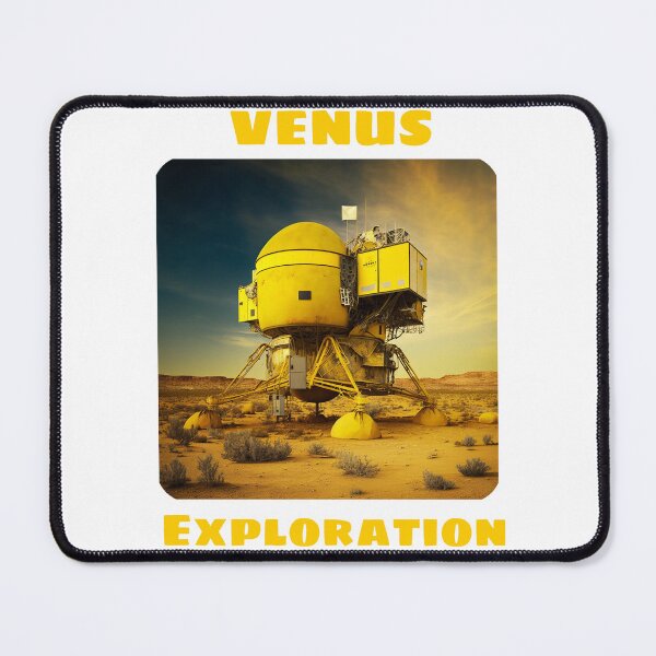 Item preview, Venus Lander Missions: Exploring the Upper Atmosphere of Venus with Spacecraft designed and sold by 3D-Elegance-Art.