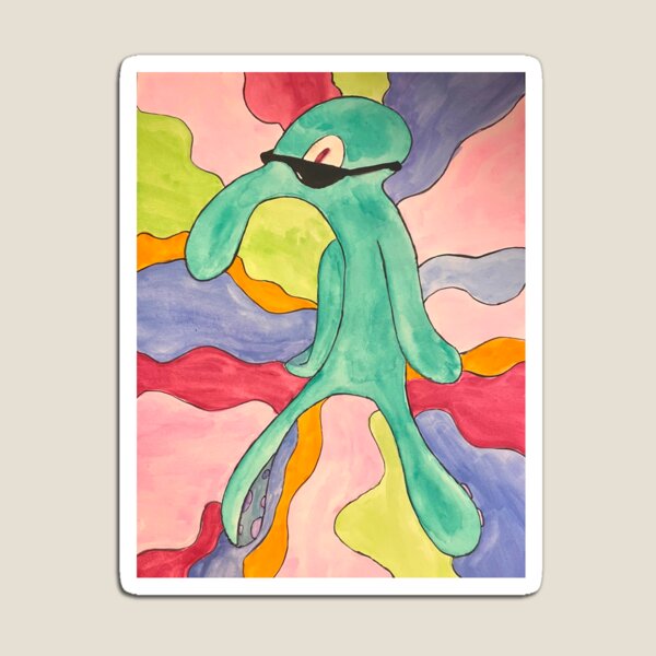 Artikelvorschau, Thaddäus malt Aquarell entworfen und verkauft von RosebudsShop.