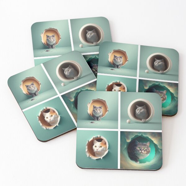 Item preview, 4 Fat cat in square frame 003 [square] designed and sold by jetaiart.