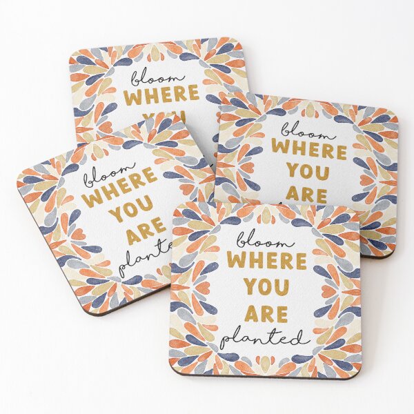 Artikelvorschau, Bloom Where You Are Planted - Orange Burst entworfen und verkauft von RahimaUmmi.