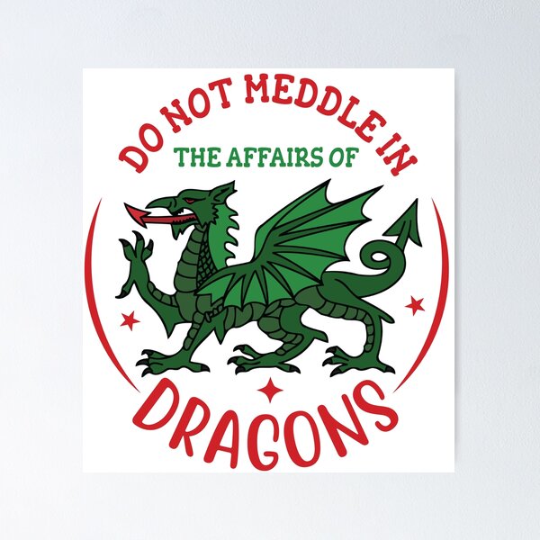 Item preview, Do Not Meddle In The Affairs Of Dragons designed and sold by beefrancky.
