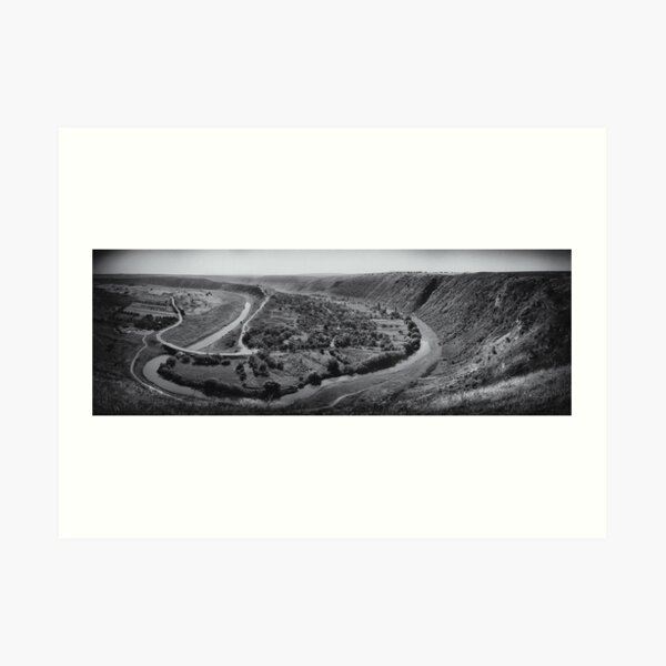 Orheiul Vechi Panorama Art Print