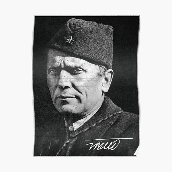 Josip Broz Tito - Marshal - Drug Poster