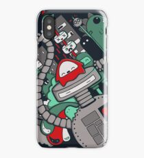 Robot Town iPhone Case