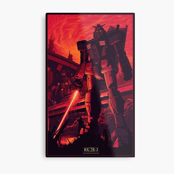 Gundam Metal Print