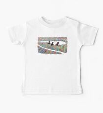 Rainbow Surf Baby Tee