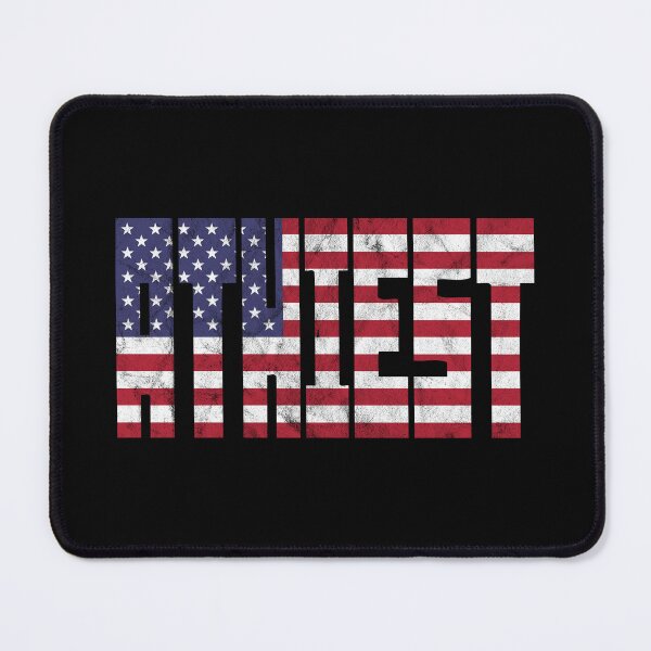 Item preview, American Atheist [Worn Look] designed and sold by politicalamity.
