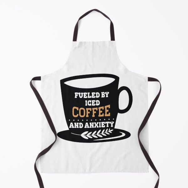 Item preview, Fueled By Iced Coffee And Anxiety designed and sold by beefrancky.