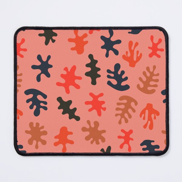 Item preview, Pink Abstract Botanical Pattern designed and sold by technicolorable_art.