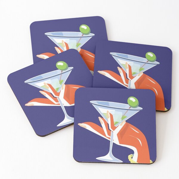 Item preview, Martini Social Drinking designed and sold by SoyJhihane.