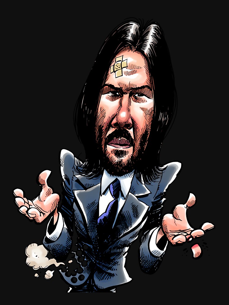 Keanu Reeves Mr John Wick Fanart Designer by pahlmubashw Laptop