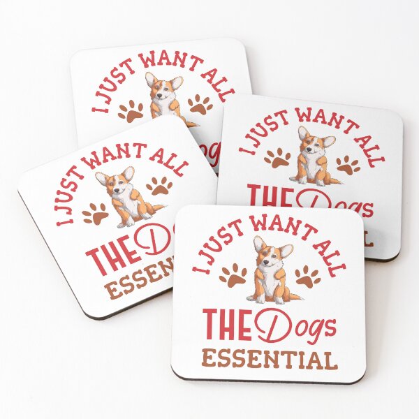 Aperçu de l'œuvre Je veux juste que tous les chiens soient essentiels créée et vendue par beefrancky.