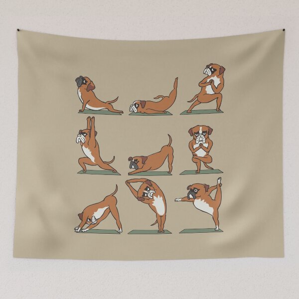 Item preview, Boxer Yoga designed and sold by Huebucket.