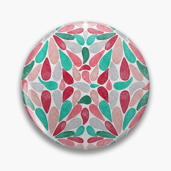 Artikelvorschau, Watercolor Teardrop Pattern - Festive entworfen und verkauft von RahimaUmmi.