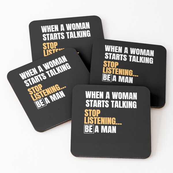 Item preview, Be a Man  designed and sold by DesignFrenzy101.
