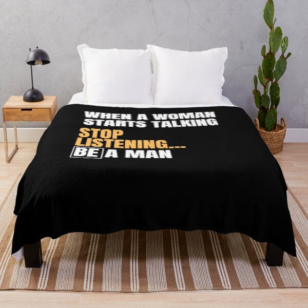 Item preview, Be a Man designed and sold by DesignFrenzy101.