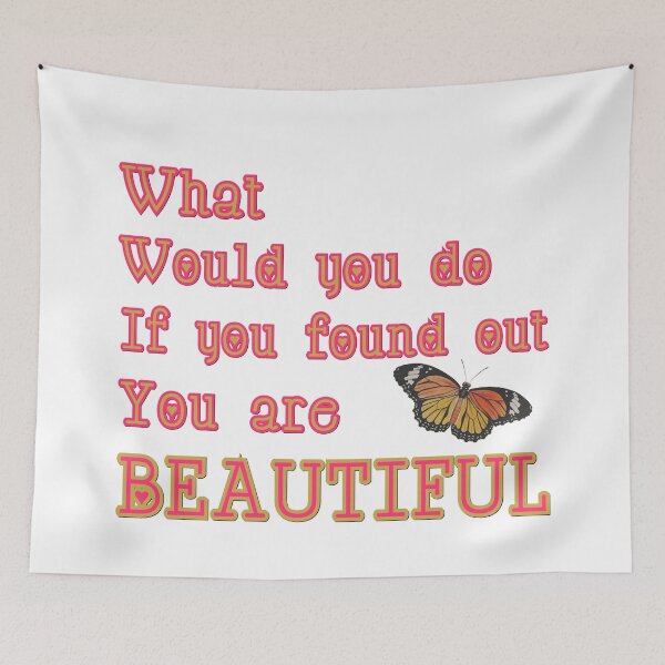 Item preview, How to deal with insecurity(what would you do if you found out you are beautiful) designed and sold by JIMMYKIVUTI.