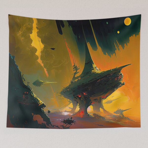 Item preview, Alien Terrains: A Fantastical Odyssey designed and sold by SeedDesign.