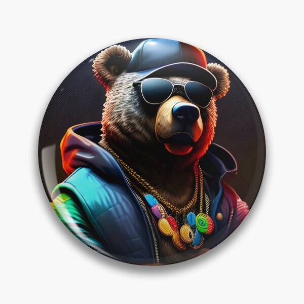 Item preview, colors gangster bear, disco bear designed and sold by DEMONIZATOR.