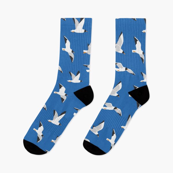 Item preview, Seagulls in Royal Blue designed and sold by CircusCreative.