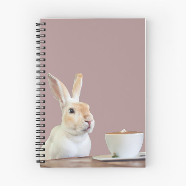 Item preview, Rabbit and coffee-Edited AI generated art designed and sold by Frostp.