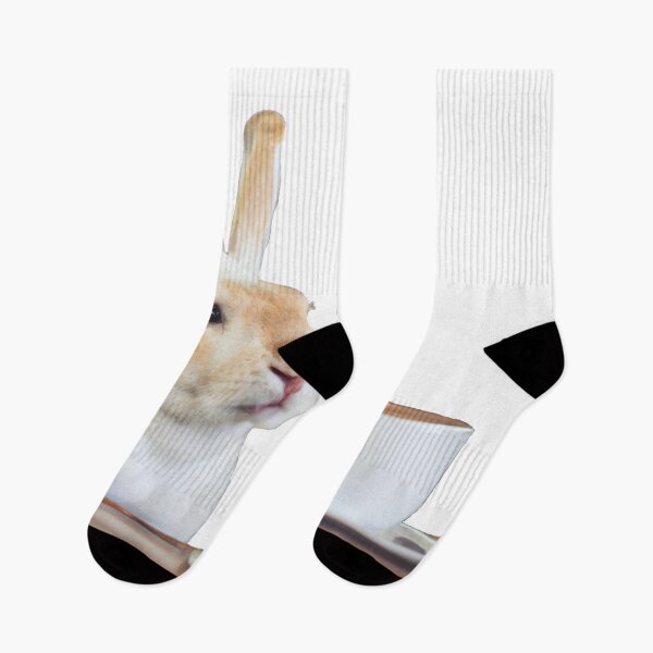 Item preview, Rabbit and coffee-Edited AI generated art designed and sold by Frostp.