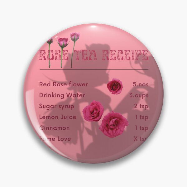 Item preview, Rose Tea Receipe designed and sold by jessypaul027.