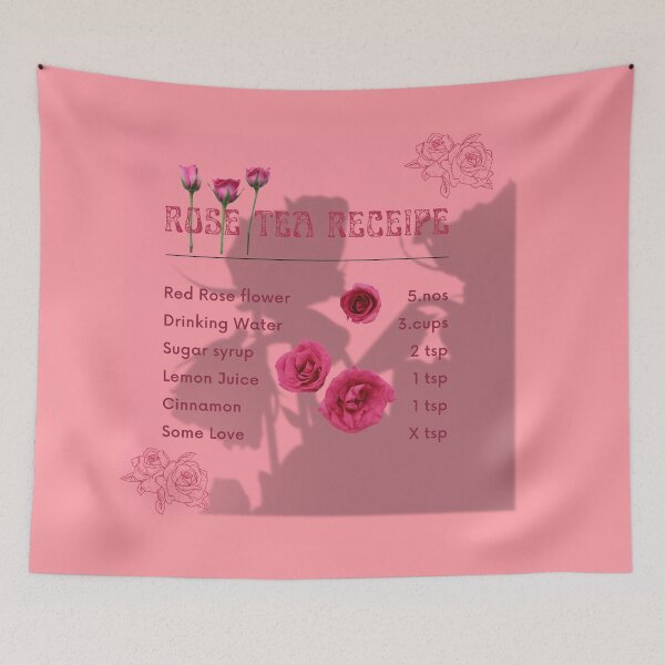 Item preview, Rose Tea Receipe designed and sold by jessypaul027.