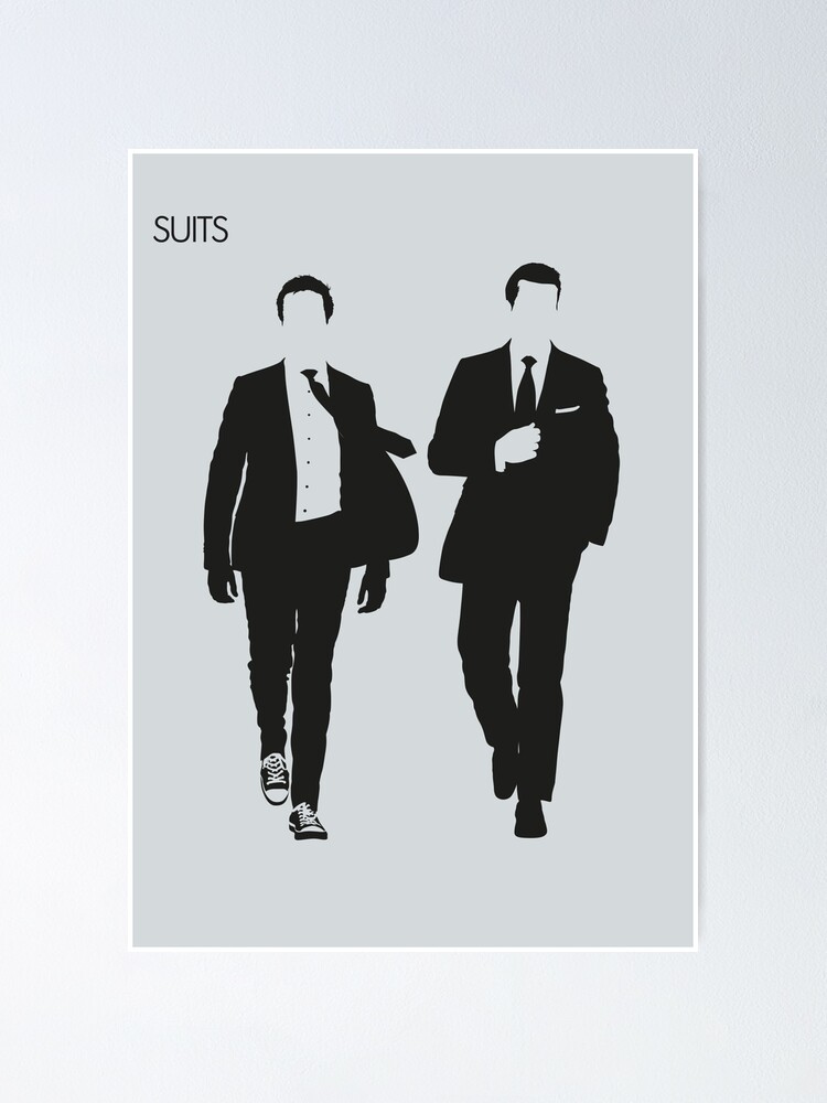 Suits TV Show Poster Harvey Quote - Winners Don't Make Excuses by Beautify  My Walls