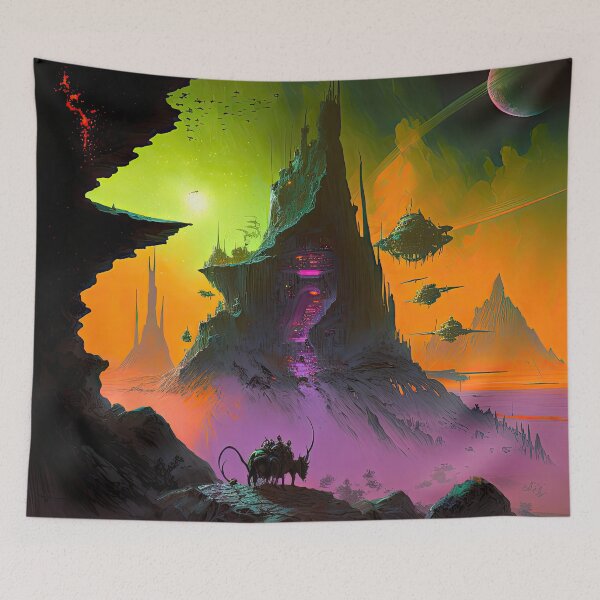 Item preview, Alien Terrains: A Fantastical Odyssey designed and sold by SeedDesign.