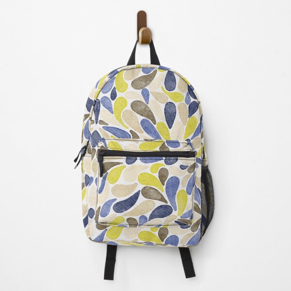 Item preview, Watercolor Teardrop Pattern - Lemon Sunshine designed and sold by RahimaUmmi.