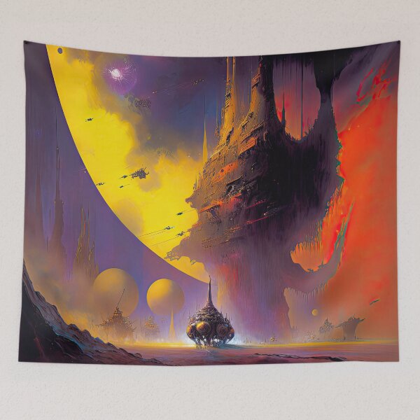 Item preview, Alien Terrains: A Fantastical Odyssey designed and sold by SeedDesign.