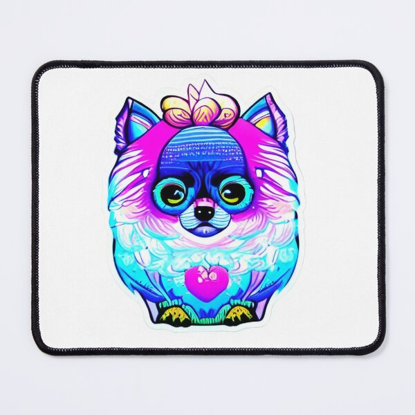 Item preview, Psychedelic Cute Pomeranian designed and sold by akait.